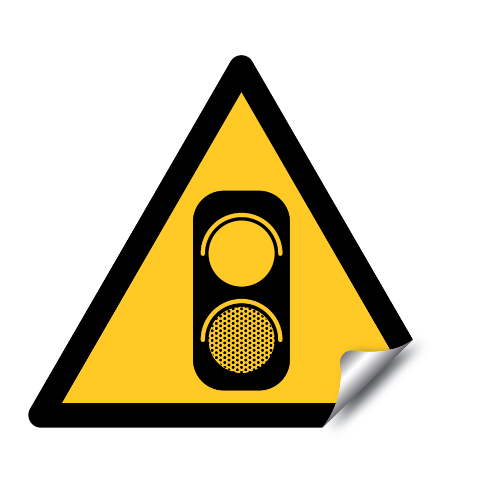 Signal de circulation d’avertissement