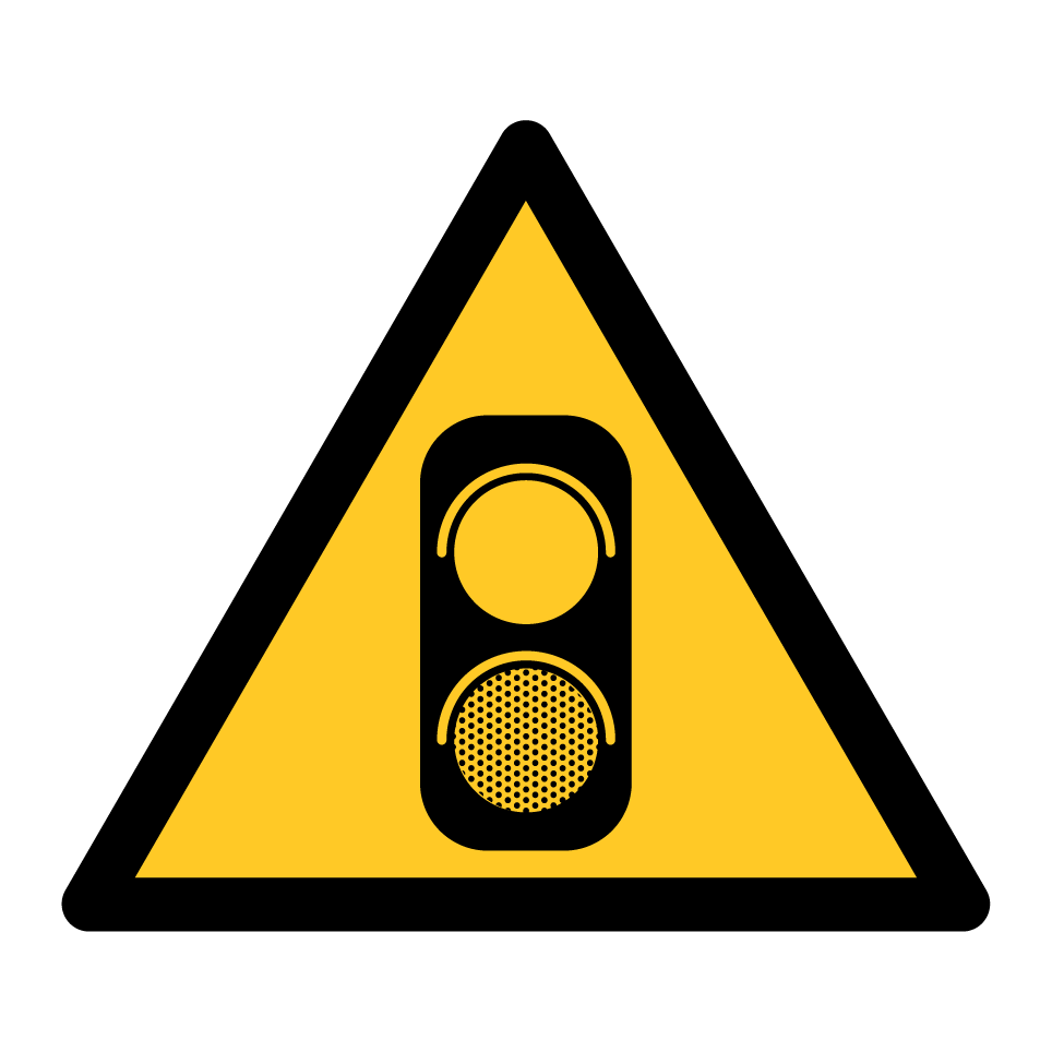 Signal de circulation d’avertissement