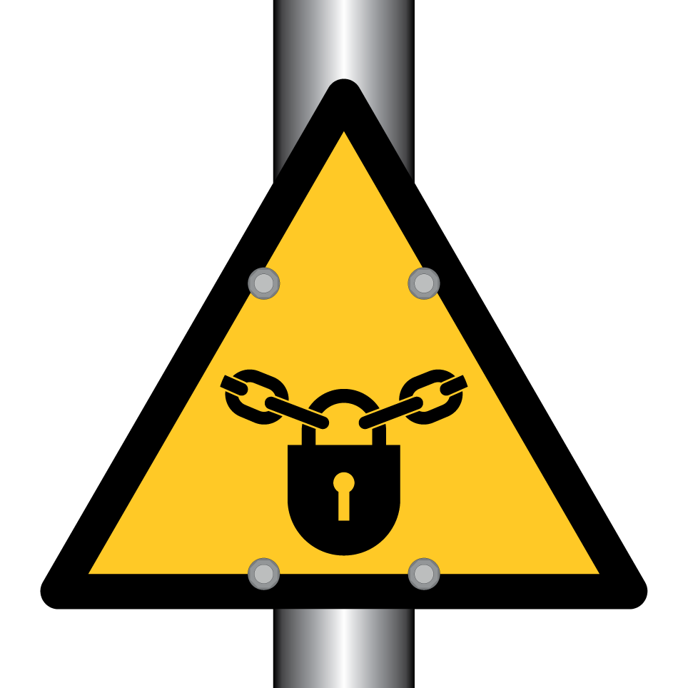 Cadenas d’avertissement