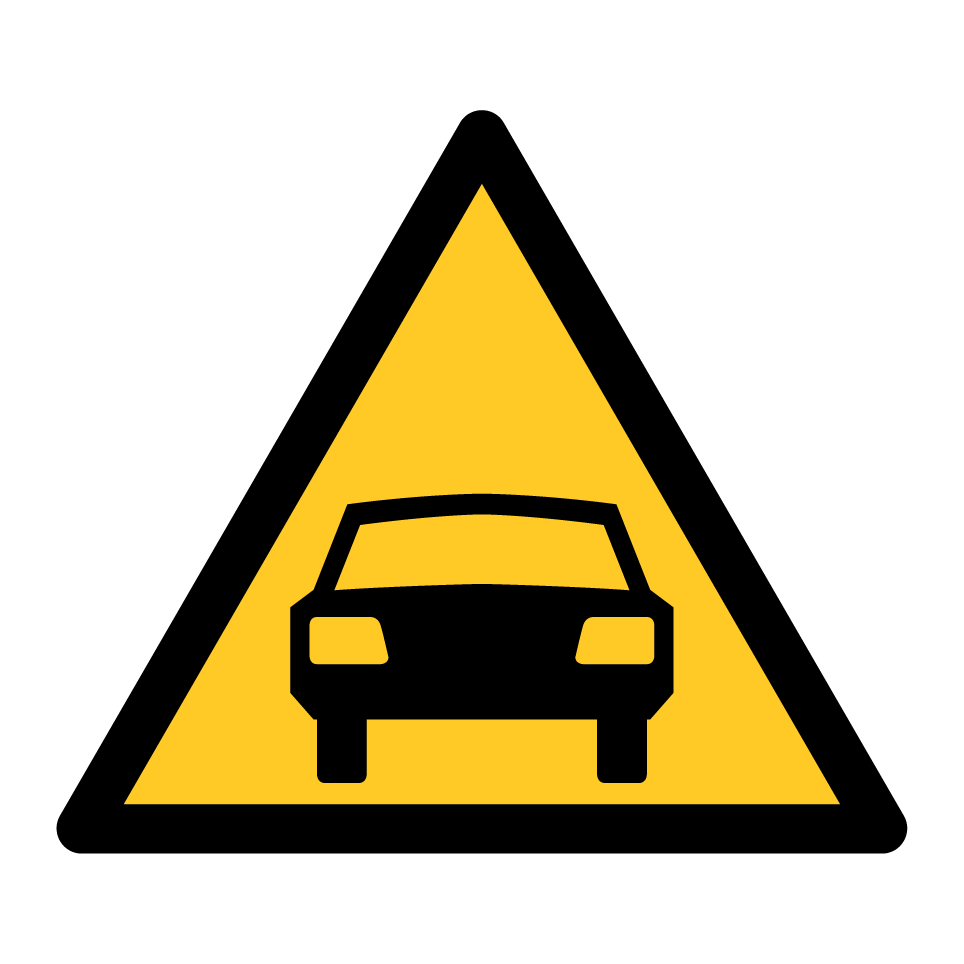 Avertissement véhicule à moteur