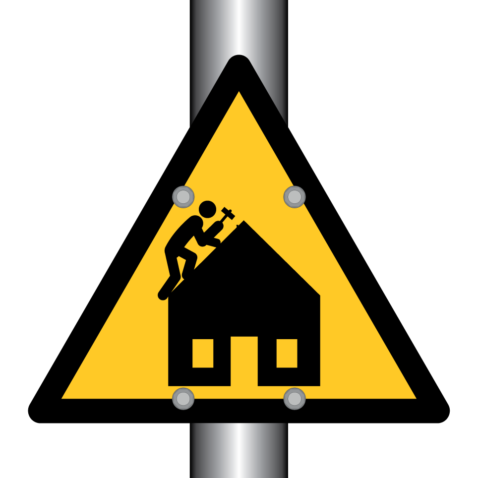 Travaux sur le toit